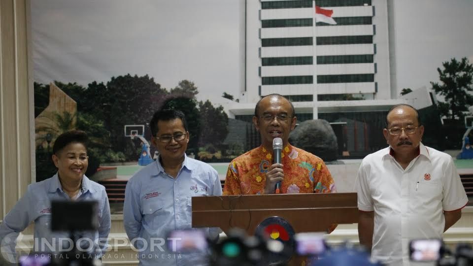 Gatot S Dewabroto, Deputi IV Kemenpora Bidang Olahraga dan Prestasi. Copyright: © Herry Ibrahim/Indosport